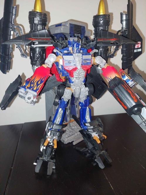 Dotm Ultimate optimus prime + Jetfire Kit, Verzamelen, Transformers, Gebruikt, Overige generaties, Autobots, Verzenden