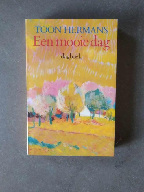Toon Hermans, Een mooie dag, dagboek, Boeken, Biografieën, Gelezen, Ophalen of Verzenden