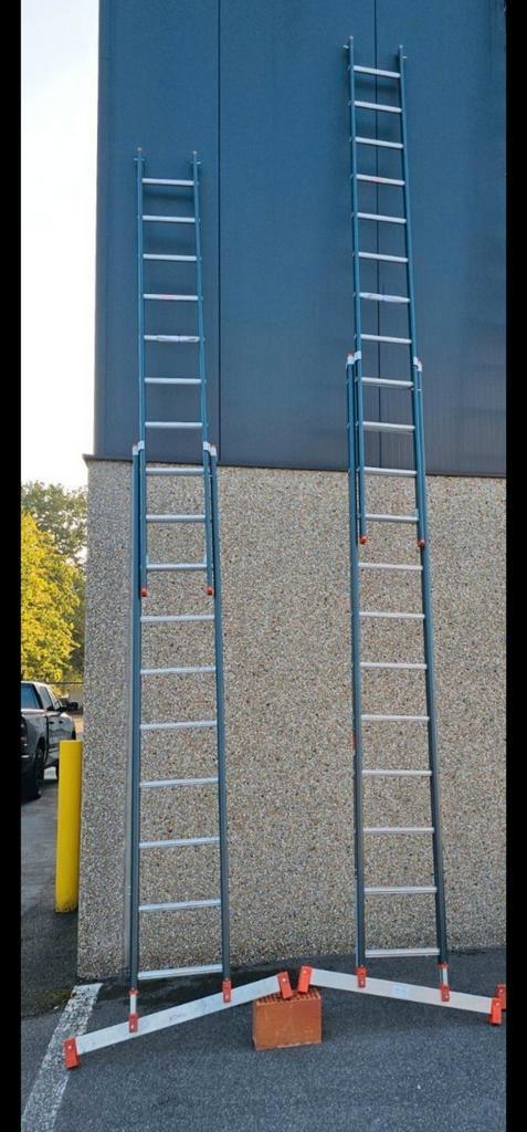 Aluminum Lader Smartlevel systeem, Doe-het-zelf en Bouw, Ladders en Trappen, Nieuw, Ophalen