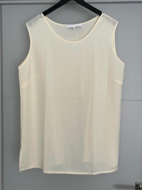 Top maat 48, Kleding | Dames, Grote Maten, Zo goed als nieuw, Shirt of Top, Wit, Ophalen of Verzenden