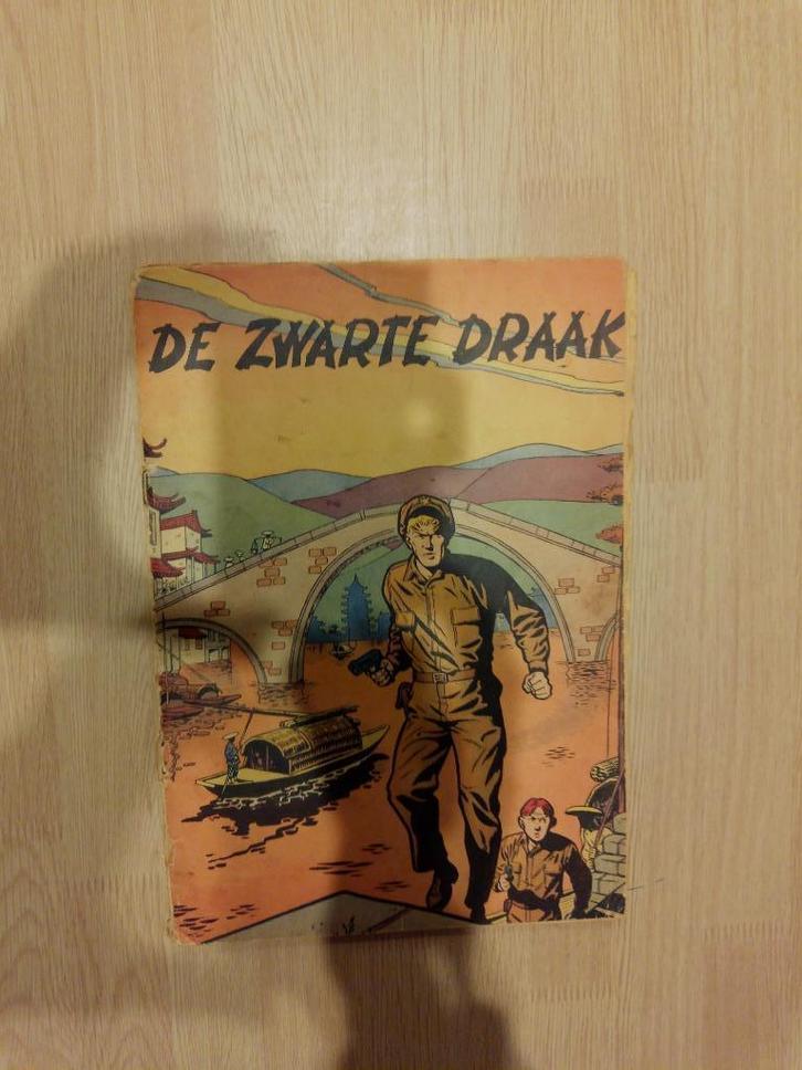 Buck Danny - de zwarte draak, Boeken, Stripverhalen, Gelezen, Eén stripboek, Ophalen of Verzenden