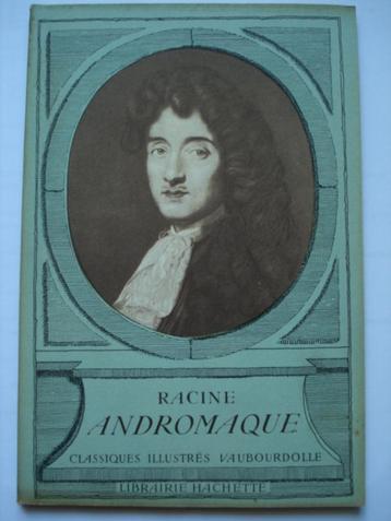 4. Racine Andromaque Classiques illustrés Vaubourdolle 1963, Théâtre, Comme neuf, Jean Racine, Envoi