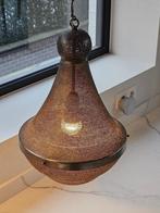 Egyptische hanglamp - Oosterse hanglamp in wit metaal, Huis en Inrichting, Ophalen, 50 tot 75 cm, Zo goed als nieuw, Oosters