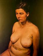 Michael Borremans - « Nu assis » - 2022 - Litho avec cadre, Enlèvement ou Envoi