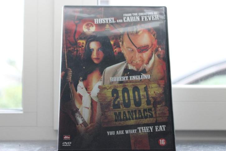 DVD 2001 MANIACS, Cd's en Dvd's, Dvd's | Horror, Ophalen of Verzenden