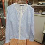 Blouse print blauw witte streep River Woods mt 38, Taille 38/40 (M), Enlèvement ou Envoi, River Woods, Comme neuf