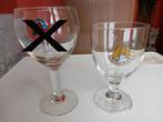 4 Bierglazen Grimbergen 2€ per glas, Collections, Verres & Petits Verres, Enlèvement