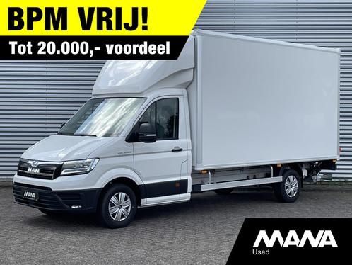 MAN TGE 3.180 177PK NIEUW Bakwagen Laadklep Zijdeur Lat om l, Auto's, Bestelwagens en Lichte vracht, Bedrijf, Te koop, ABS, Airconditioning