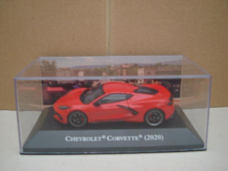 CHEVROLET CORVETTE,UIT 2020,OP SCHAAL 1/43., Hobby en Vrije tijd, Modelauto's | 1:43, Nieuw, Auto, Overige merken, Ophalen of Verzenden