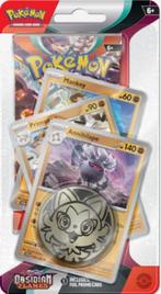 Pokémon Obsidian Flames:Premium Checklane Blister-Annihilape, Ophalen of Verzenden, Nieuw, Booster