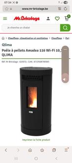 Poele a pellet, Bricolage & Construction, Chauffage & Radiateurs, Enlèvement, Utilisé, Poêle, Haut rendement (HR)