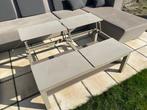 Tuintafel met 4 aparte uitklapbare elementen, Ophalen, Gebruikt