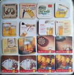 Bierviltjes van stella artois (vierkant), Enlèvement ou Envoi, Utilisé, Sous-bock, Stella Artois