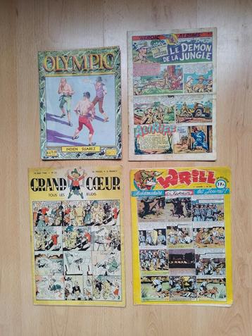 magazines BD anciens divers numéros