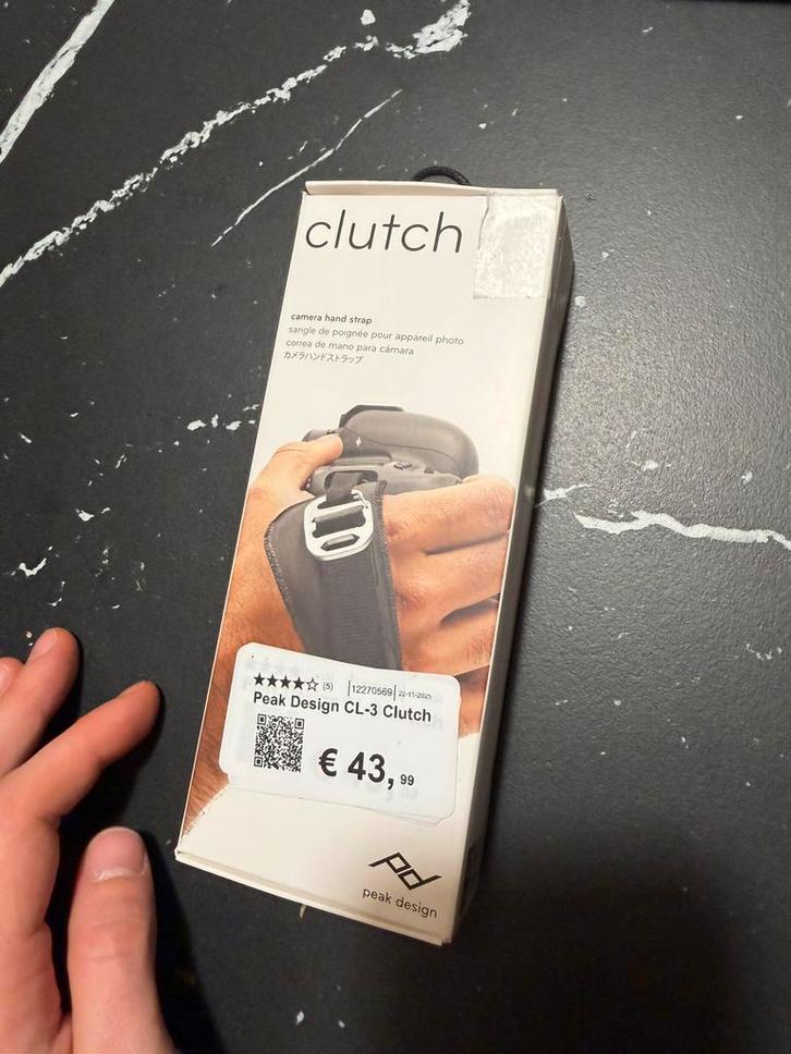 Peak design clutch camera strap, Telecommunicatie, Mobiele telefoons | Telefoon-opladers, Zo goed als nieuw, Ophalen of Verzenden