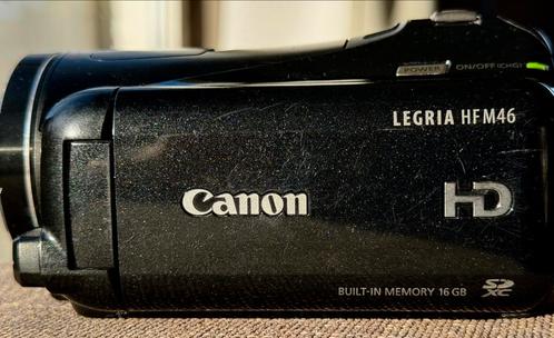 Canon HD camcoder Legria HF M46, Audio, Tv en Foto, Videocamera's Digitaal, Zo goed als nieuw, Camera, Geheugenkaart, Canon, 8 tot 20x