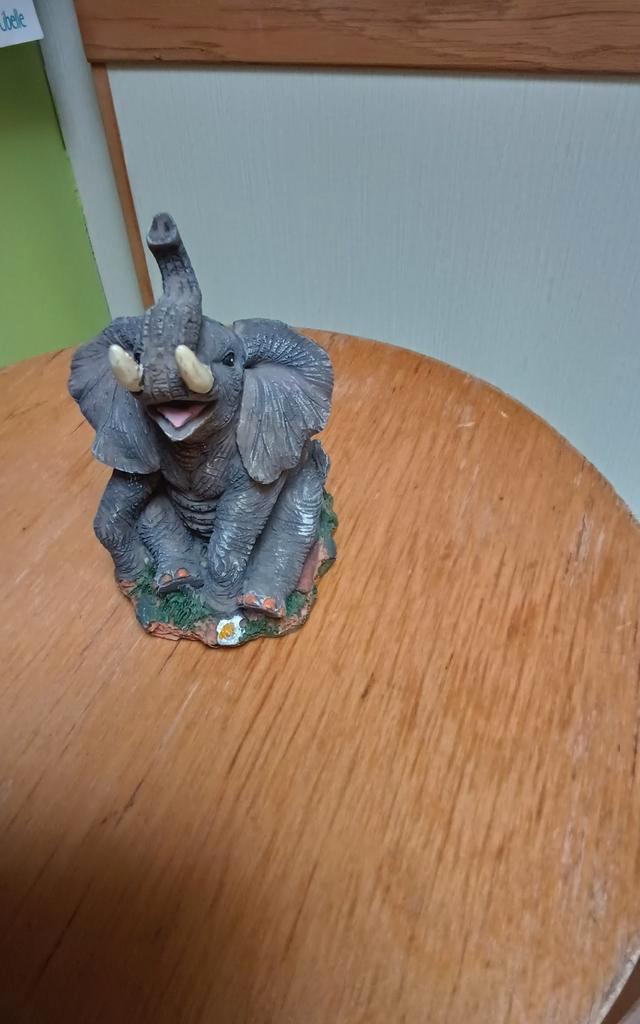 Stenen olifant, Mortsel, Verzamelen, Dierenverzamelingen, Ophalen of Verzenden