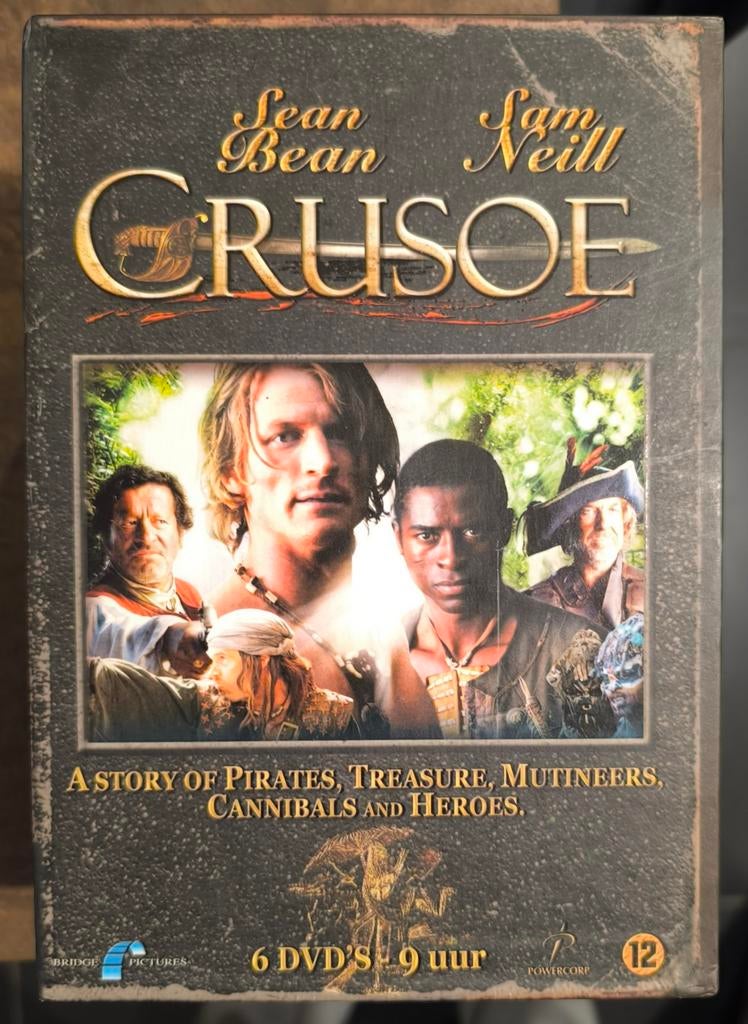 Coffret DVD CRUSOE série 6 DVD/9 heures, Enlèvement ou Envoi