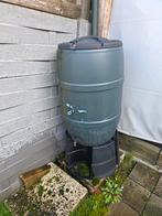 Regenton op voet met kraantje (1groote en1 kleinereton), Ophalen, Met kraantje