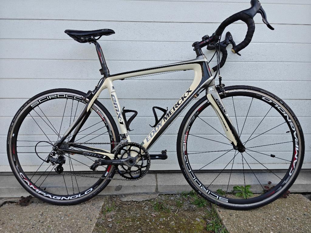 Eddy Merckx EMX-1 Carbon fiets, 28 inch, Gebruikt, Velgrem, 15 tot 20 versnellingen