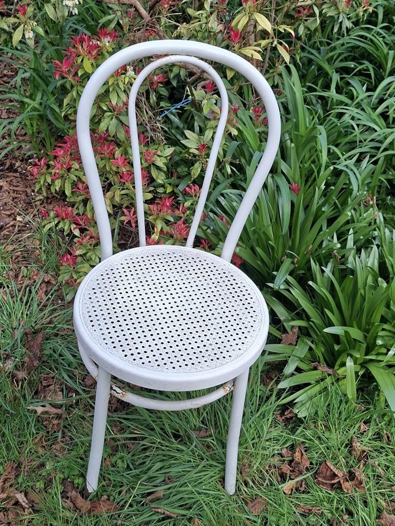 terrastoel, Tuin en Terras, Ophalen, Zo goed als nieuw, Rond, Metaal