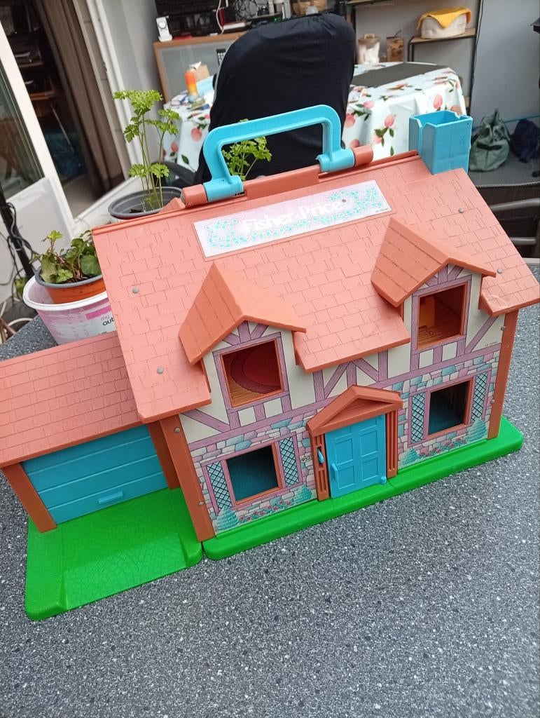 Ficher price huisje voor kinderen, Ophalen