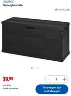 Tuinkist kussenbox 2 stuks, Ophalen