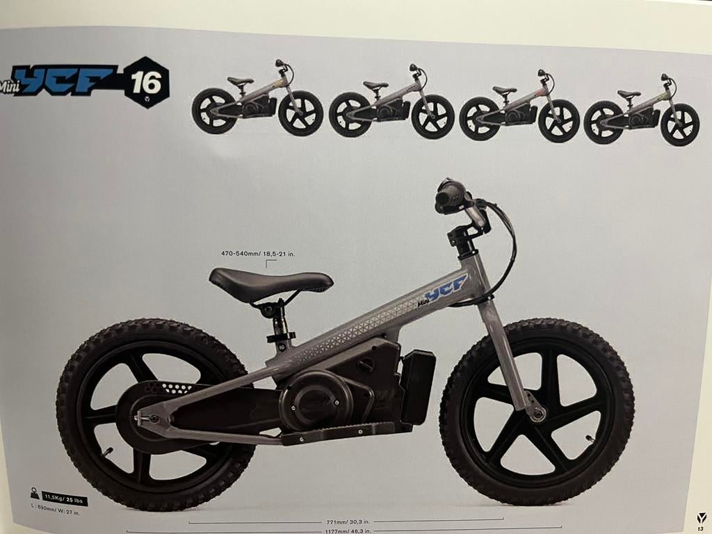 YCF Kids elektrische loopfiets, Enfants & Bébés, Jouets | Extérieur | Véhicules & Draisiennes, Neuf, Autres types, Enlèvement