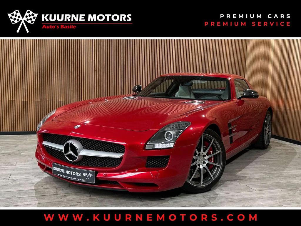 Mercedes-Benz SLS AMG Coupé CarbonPack/LederDesignio/Bang&O, Autos, Rouge, Achat, Entreprise, Noir