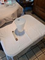 Hoge grote mat glazen vaas, Ophalen