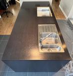 Keukentablet van eiland met uitgietbak, spoelbak - gratis, Ophalen, Gebruikt, Bruin, Minder dan 100 cm