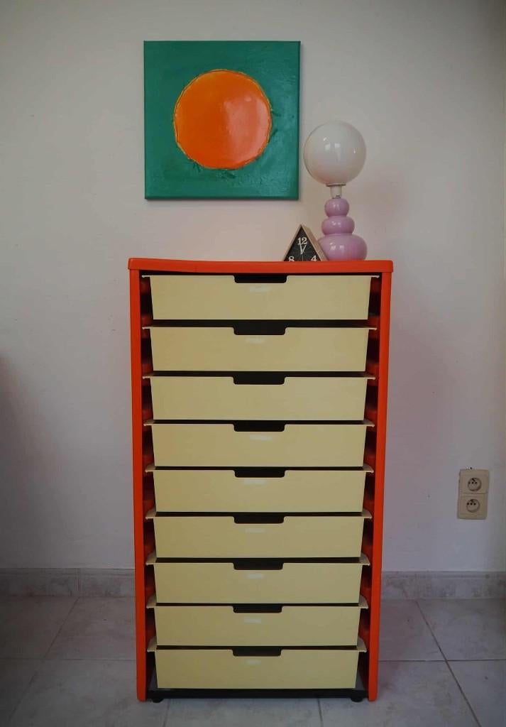 Space Age design ladekast 'SuperTyros 70' voor Meurop, 1970s, Maison & Meubles, Armoires | Casiers, Enlèvement, Comme neuf, Space Age