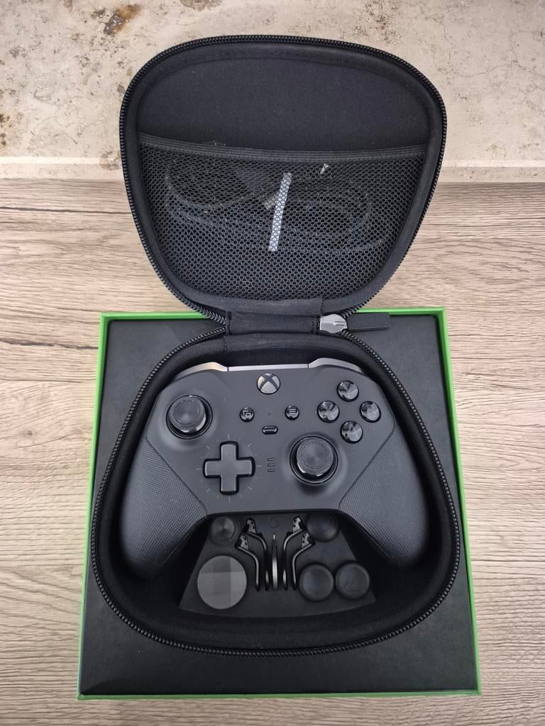 Xbox Elite Series 2 controller, Games en Spelcomputers, Spelcomputers | Xbox Series X en S, Zo goed als nieuw, Ophalen of Verzenden