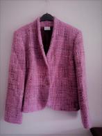 Porcini : roze lichtroze lila blazer korte jas , mt 38/40, Kleding | Dames, Maat 38/40 (M), Ophalen of Verzenden, Zo goed als nieuw
