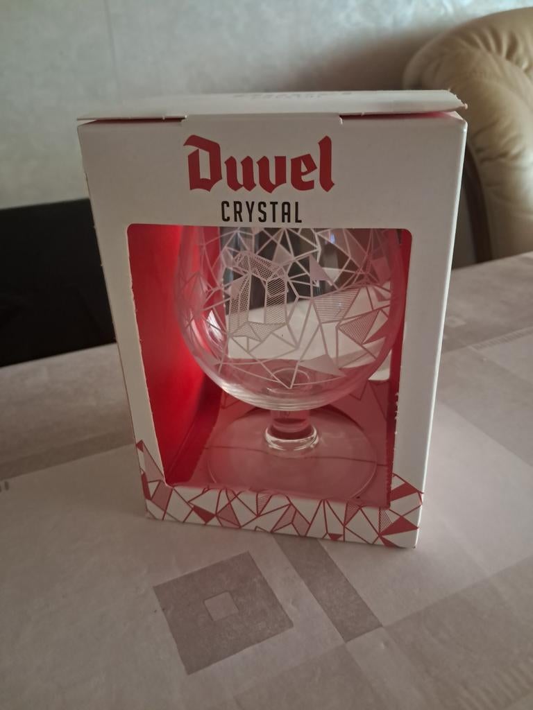 Duvel crystal, Ophalen, Duvel