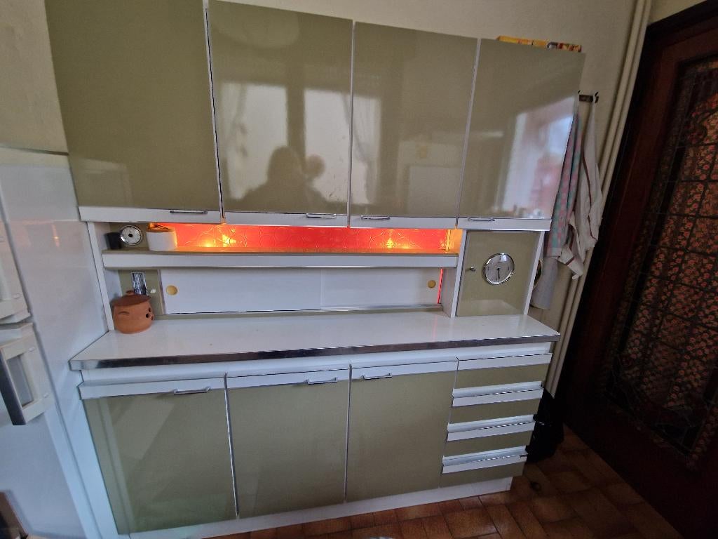 Armoire de cuisine vintage, Enlèvement, Maison et Meubles