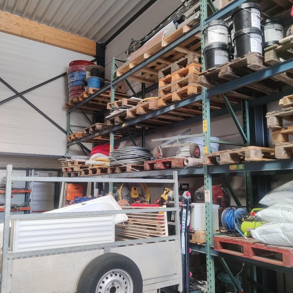 Palletstelling 4.7M hoog x 0.86m breed, Ophalen