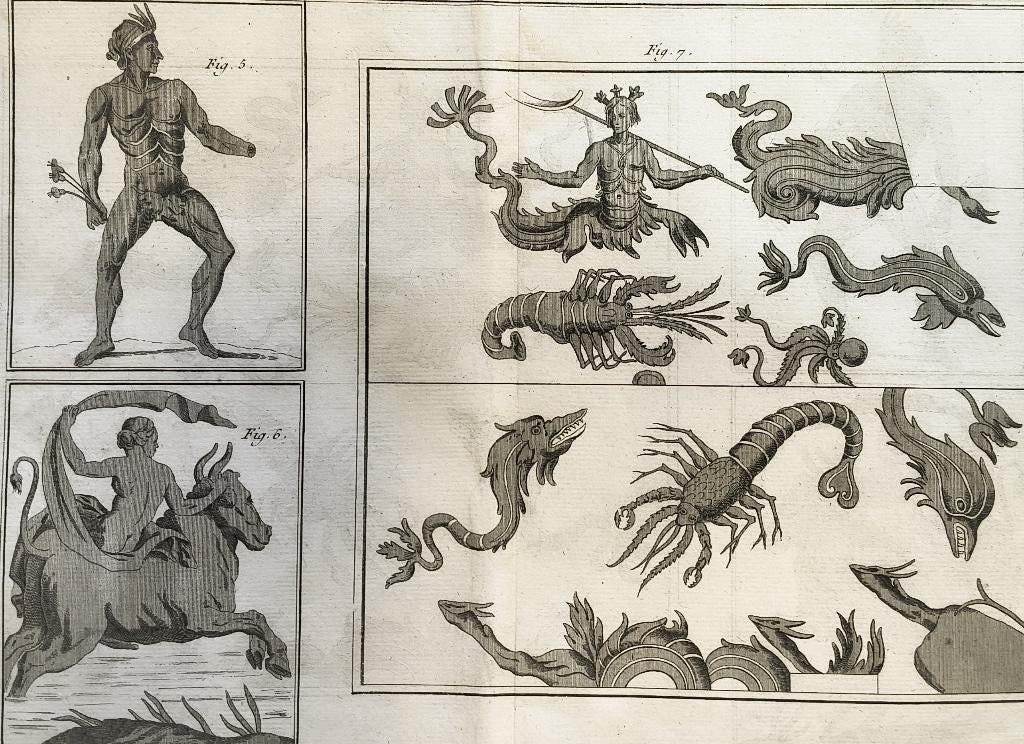 Mosaïque, Ouvrages - pl 4, Antiquités & Art, Enlèvement ou Envoi