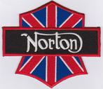 Norton stoffen opstrijk patch embleem #5, Motos, Envoi, Neuf