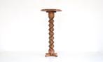 Antieke Pedestal / Bijzettafel - Vintage design - Zeldzaam, Enlèvement ou Envoi, Utilisé