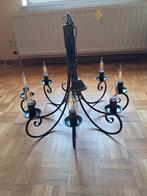 luster/kroonluster/kroonluchter + plafondlam+lampekap, Ophalen, Gebruikt