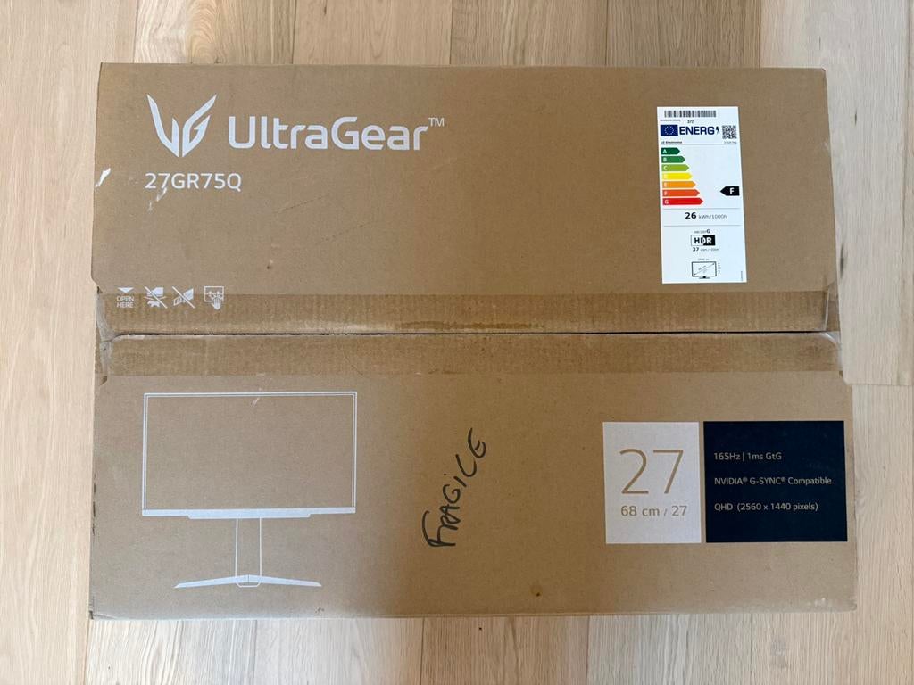 LG Ultragear 27 QHD, Informatique & Logiciels, Moniteurs, Enlèvement ou Envoi, Utilisé