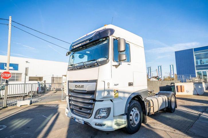 DAF XF 480 FT (50T.) (bj 2020), Auto's, Vrachtwagens, Bedrijf, Te koop, Airconditioning, Elektrische ramen, Navigatiesysteem, DAF