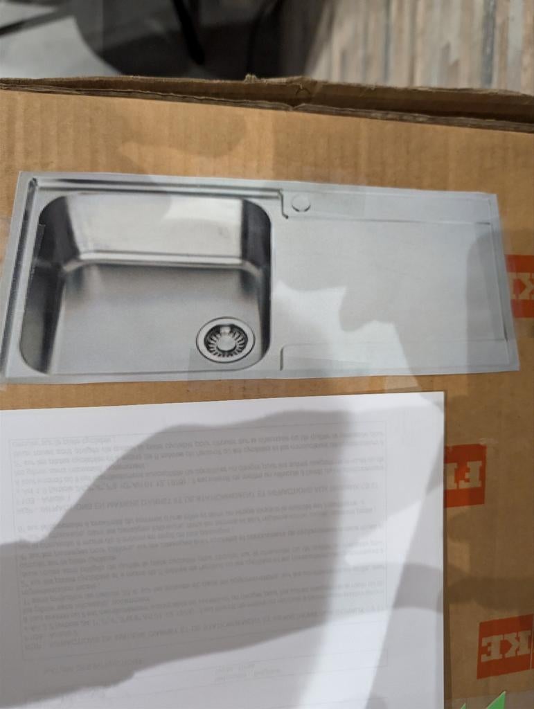 Évier de cuisine marque Franke encore emballé, Nieuw in verpakking, Wassen en Drogen