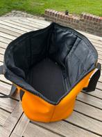 Gele draagtas voor hondje type jack russell, Dieren en Toebehoren, Hondenmanden, Ophalen, Gebruikt, Stof