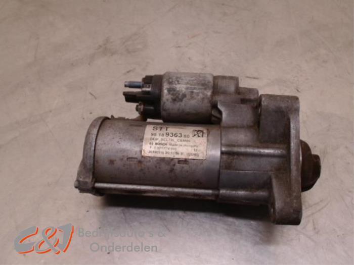 Démarreur d'un Peugeot Boxer, Autos : Pièces & Accessoires, Moteurs & Accessoires, Peugeot, Utilisé, 3 mois de garantie, Enlèvement ou Envoi