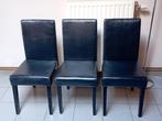6 chaises noires, Maison & Meubles, Chaises, Enlèvement ou Envoi