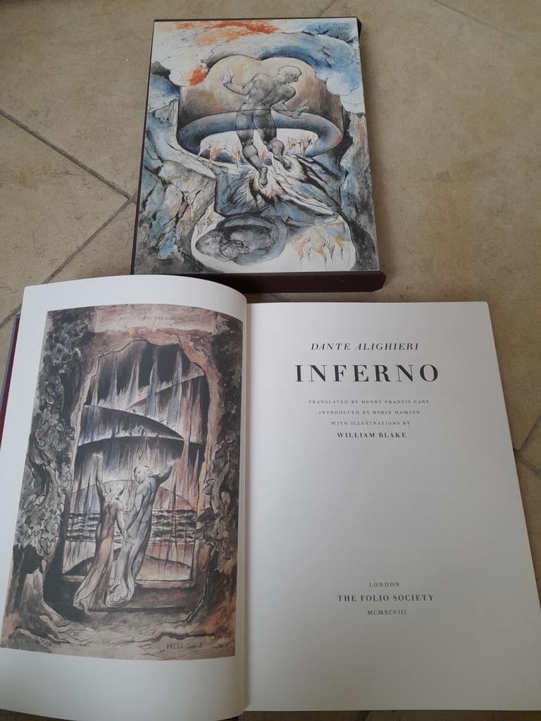 Dante's Inferno boek, Enlèvement
