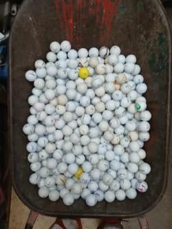 golfballen, Sport en Fitness, Golf, Ophalen, Gebruikt, Bal(len), Overige merken
