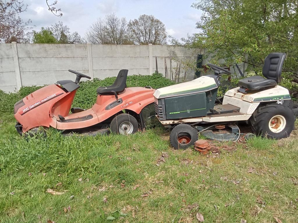 Zitmaaier 2 stuks, Tuin en Terras, Zitmaaiers, Ophalen